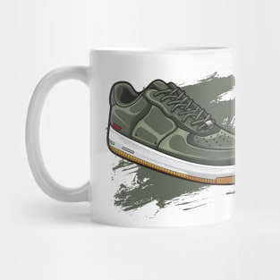 Force Olive Retro Sneaker Mug